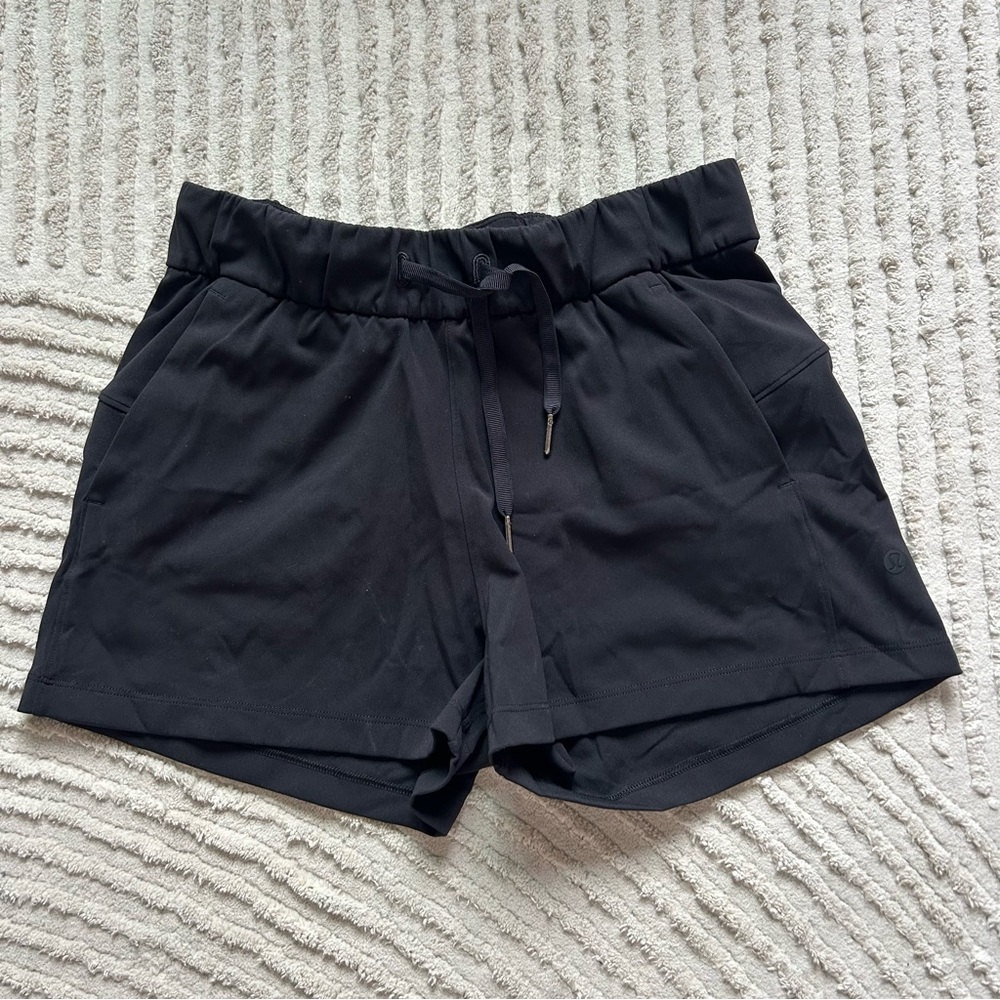 Lululemon black athletic shorts